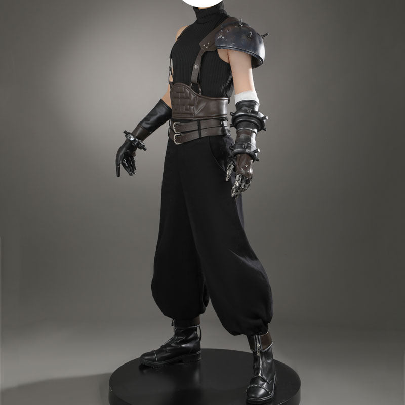 Final Fantasy VII Rebirth Cloud Strife Cosplay Costumes — side view