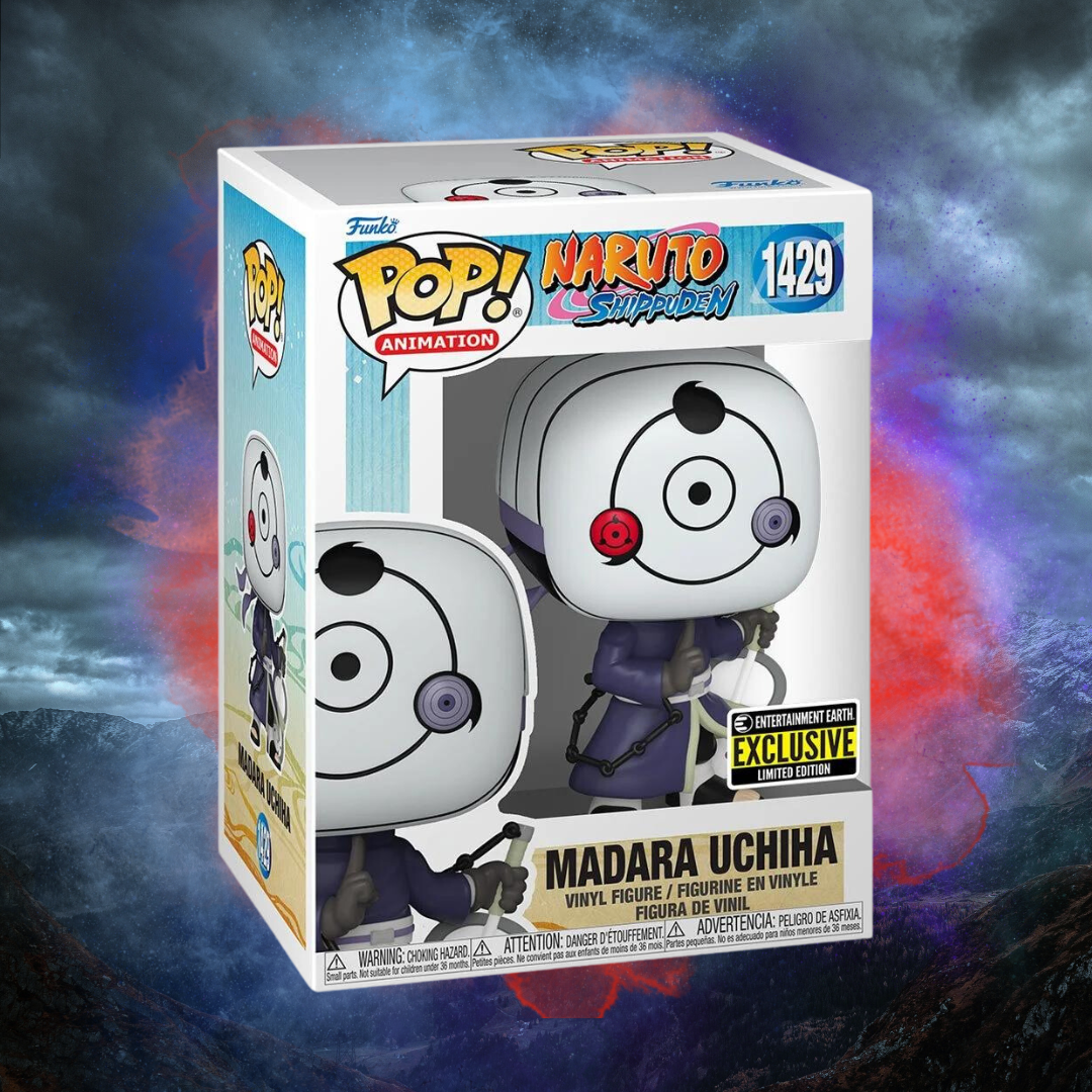 Madara Uchiha Funko Pop - Entertainment Earth Exclusive — back view