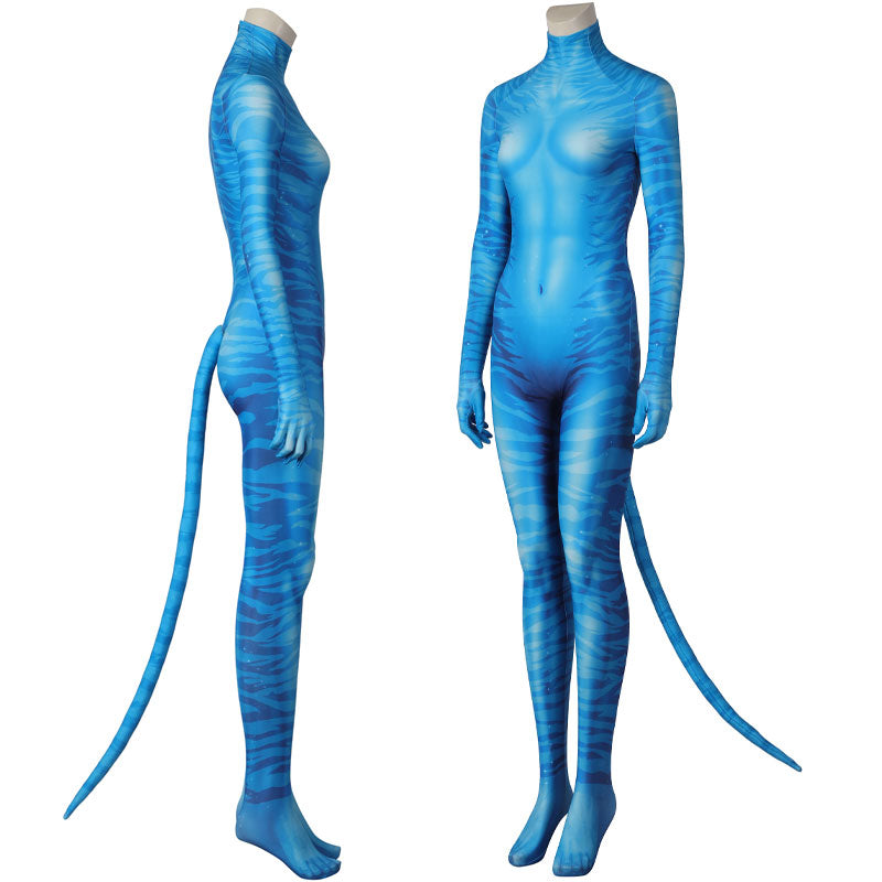 Avatar 2 The Way of Water Neytiri Cosplay Costume — back view
