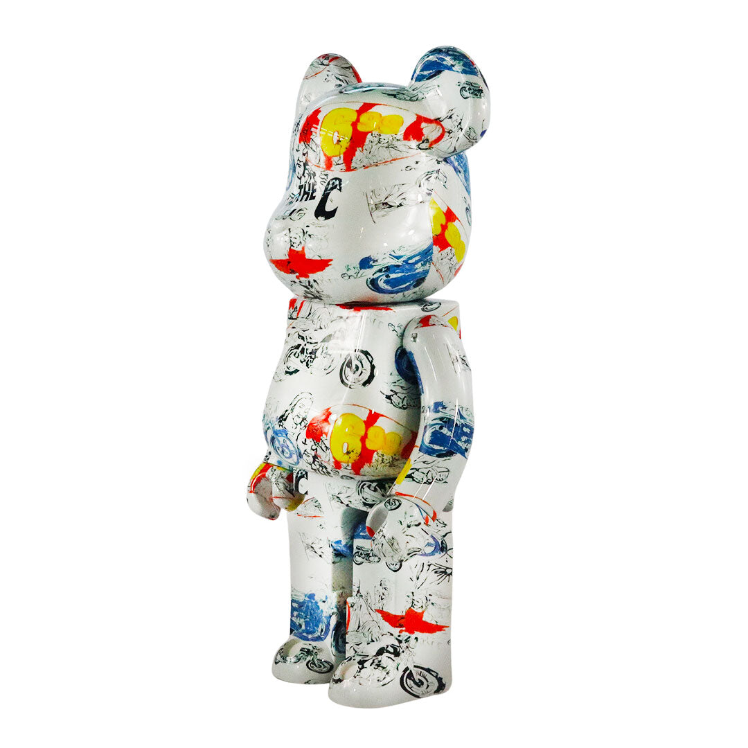 1000% Bearbrick Andy Warhol The Last Supper - The Big C — side view