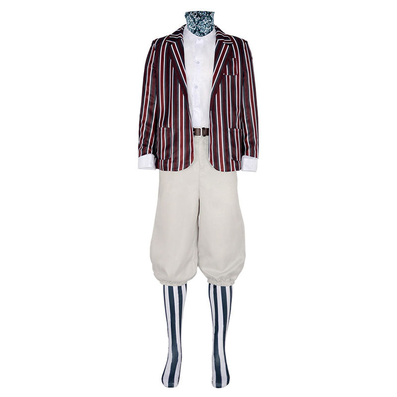 Wonka 2023 Oompa Loompa Cosplay Costume — back view