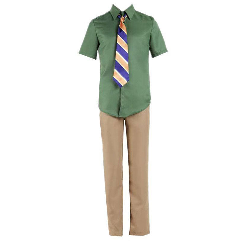 Zootopia Flash Slothmore Cosplay Costume — back view