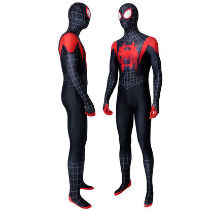 Spider-Man: Into the Spider-Verse Miles Morales Jumpsuit Cosplay Costumes - Magic Stories