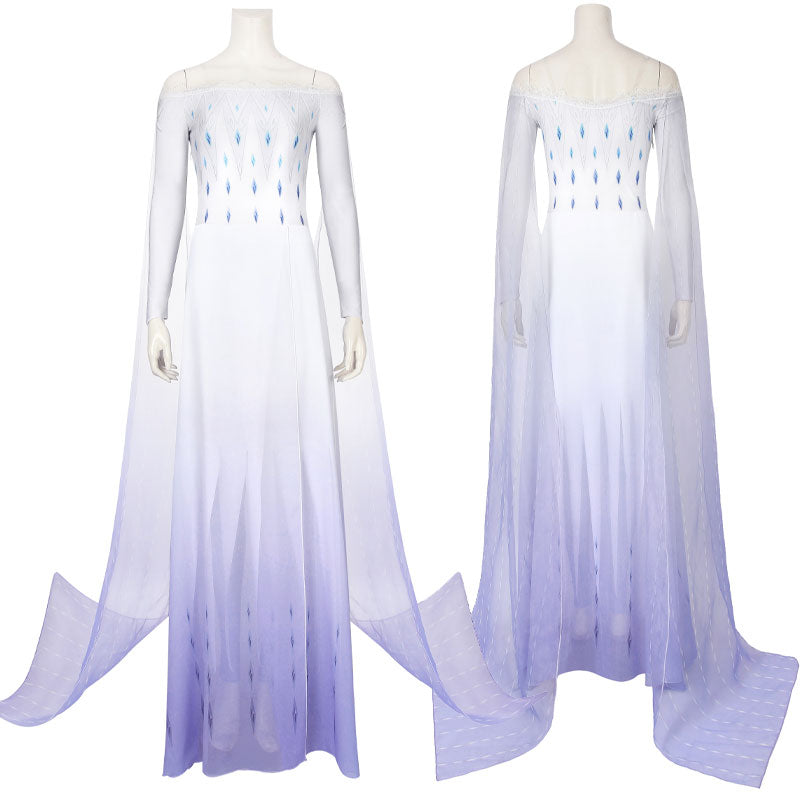 Frozen 2 Elsa Snow Queen Cosplay Costumes — scale reference