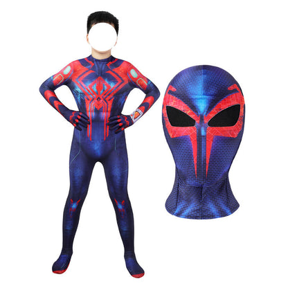 Spider-Man: Across The Spider-Verse Spider-Man 2099 Miguel O'Hara Children Jumpsuit Cosplay Costumes - Magic Stories