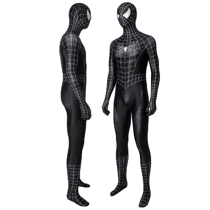 Spider-Man 3 Eddie Brock Jumpsuit Cosplay Costume — back view
