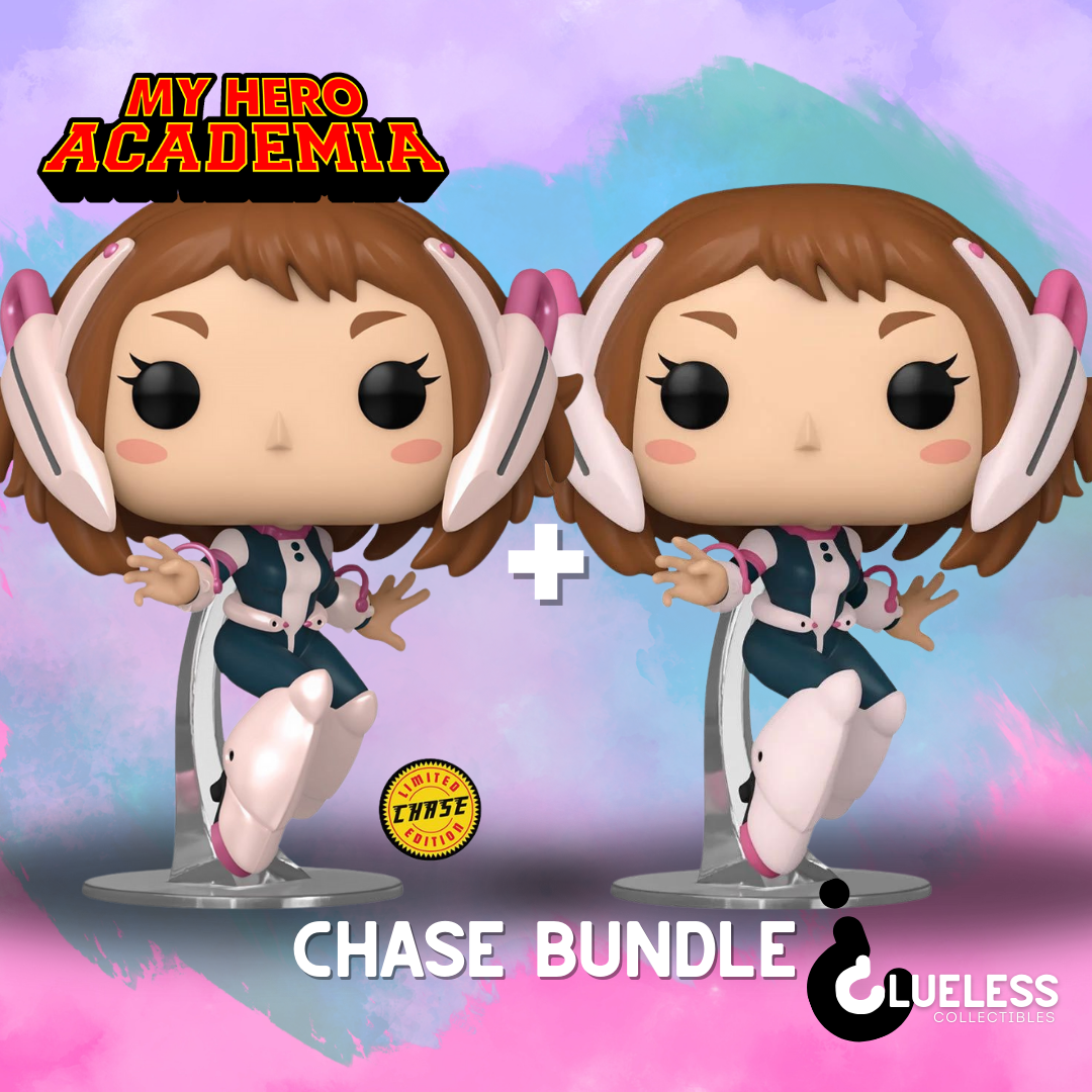 Funko Pop Chase Collector 3-Pack — Ochaco Uraraka, Hidan & Harpie Lady