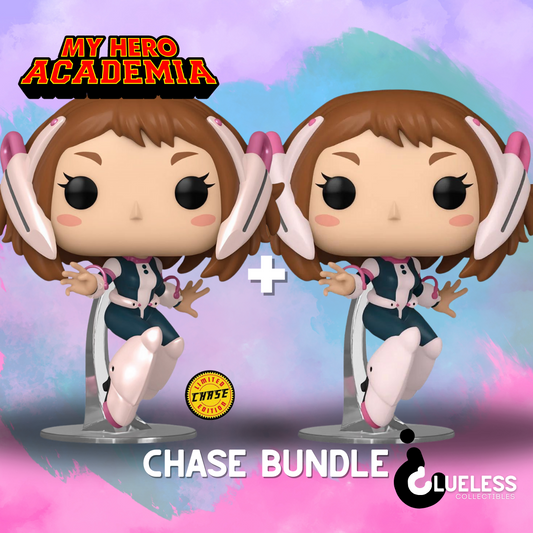 Funko Pop Chase Collector 3-Pack — Ochaco Uraraka, Hidan & Harpie Lady