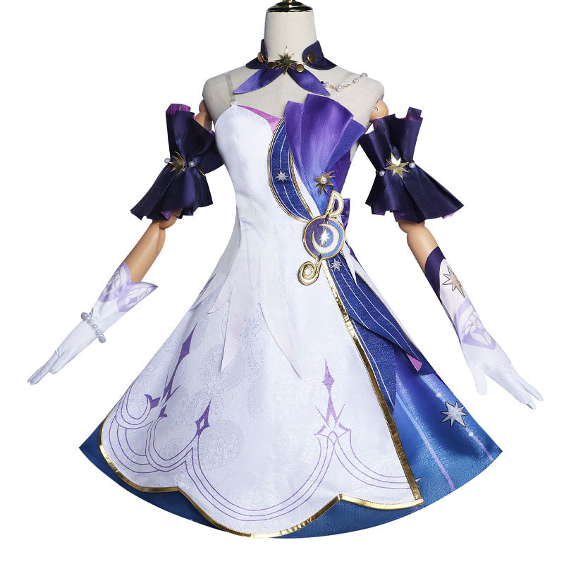 Honkai: Star Rail Robin Cosplay Costume — back view