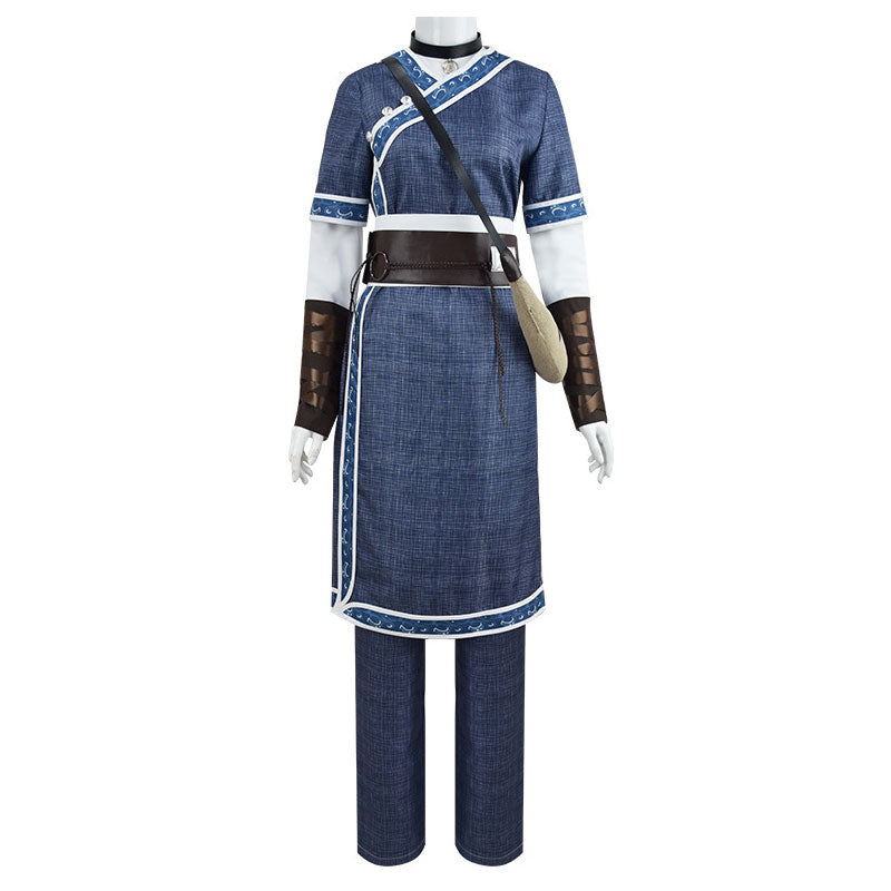 Avatar: The Last Airbender Katara Cosplay Costume — back view