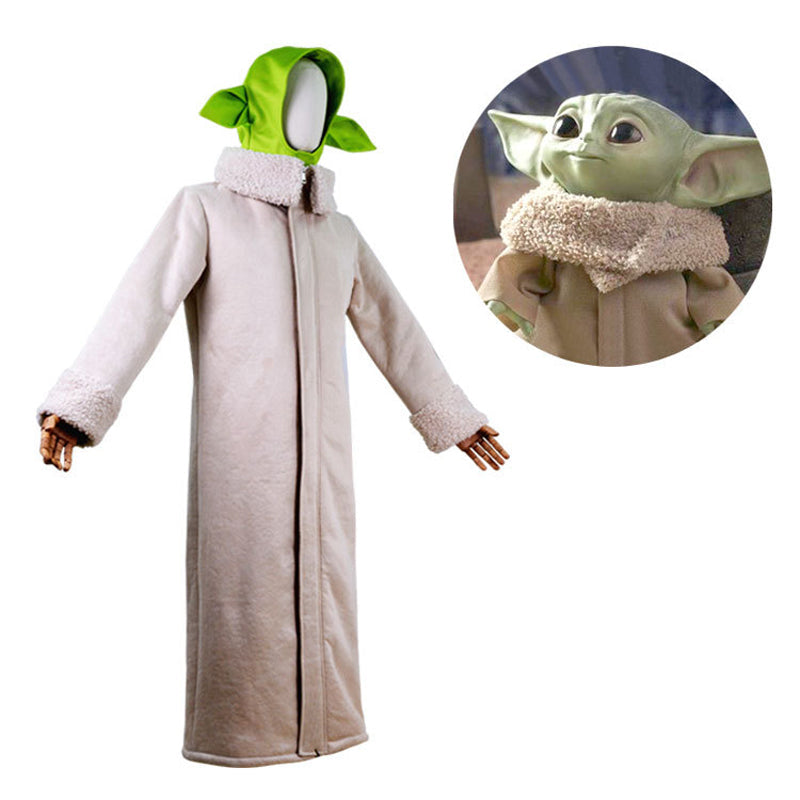 The Mandalorian Season 2 Baby Yoda Grogu Cosplay Costumes — back view