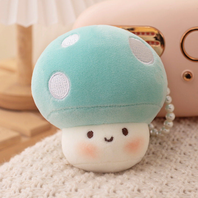 Small Mushroom Pillow Girls' Sleep Hug Doll Healing Series Doll Plush Toy — side view