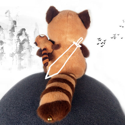 Red Panda Doll Brooch Plush Animal | Magic Stories