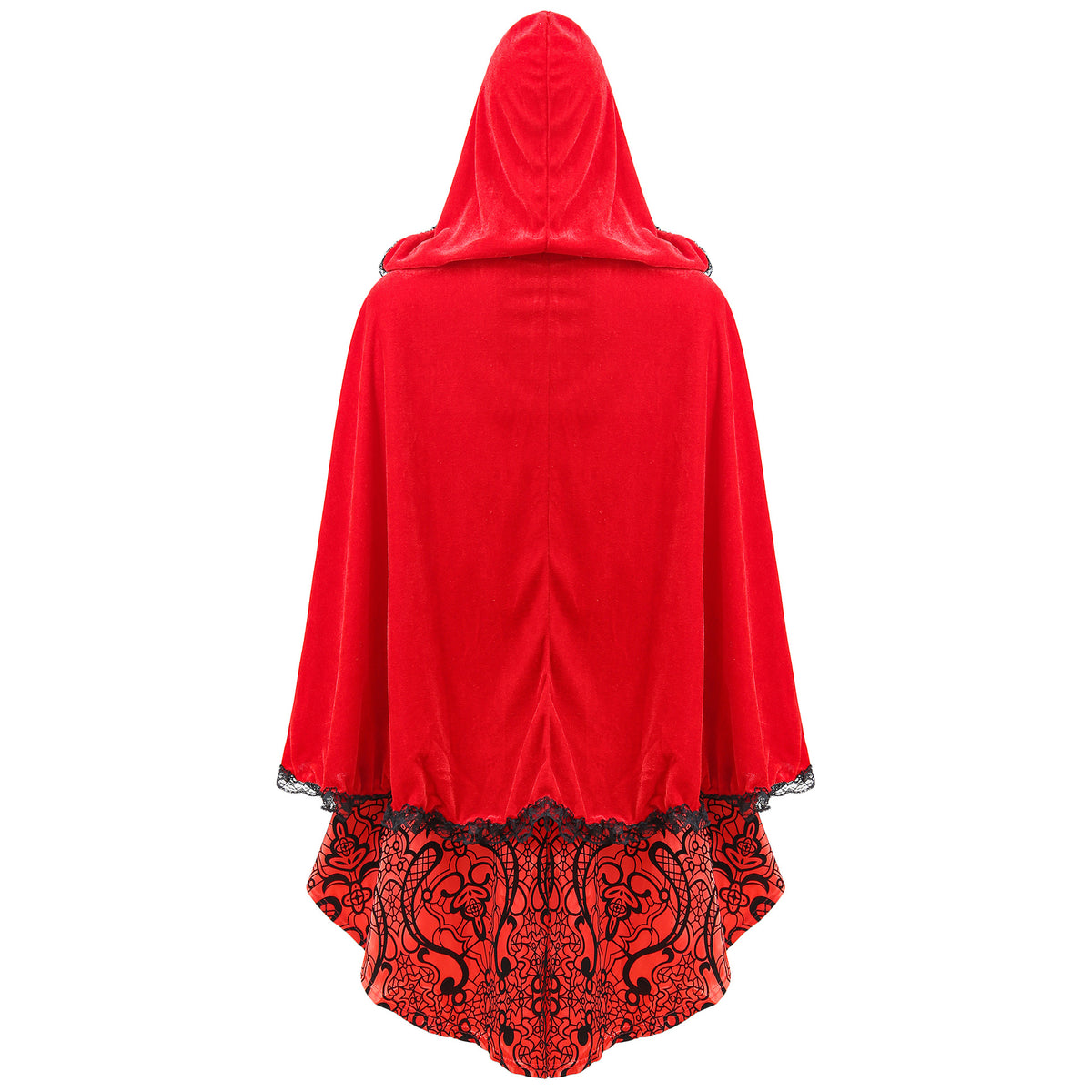 Halloween Jacquard Cloak Little Red Riding | Magic Stories