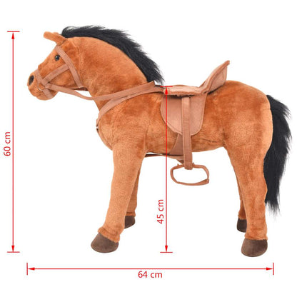 Plush Horse Standing Plush Plush Horse — scale reference