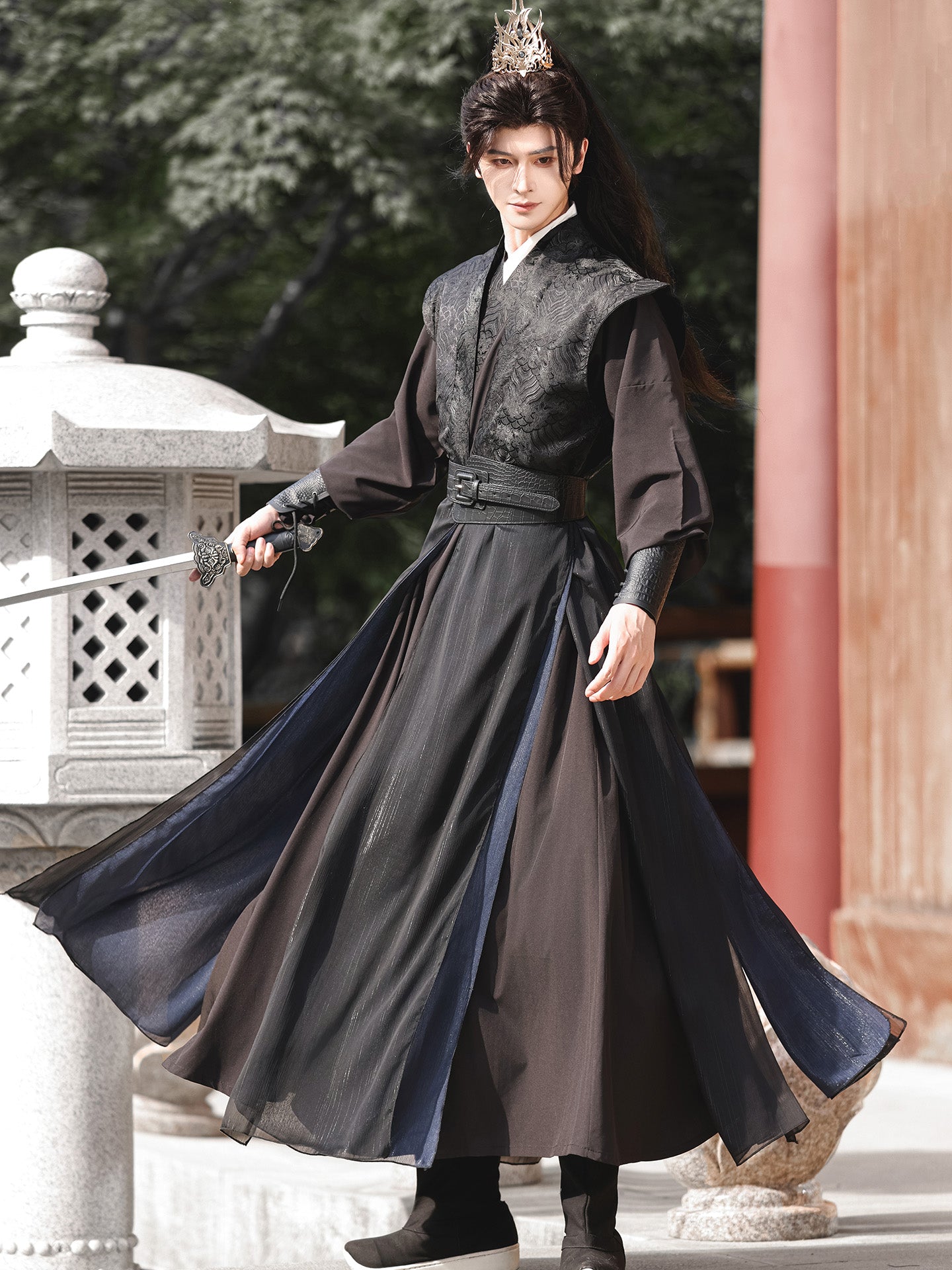 Hanfu Film And Television Costume Dance Costume Costume — side view