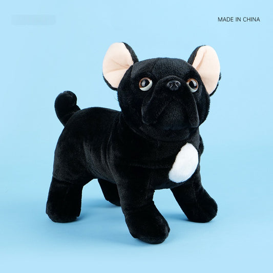 Black Plush Doll With Mesh Bag | Magic Stories