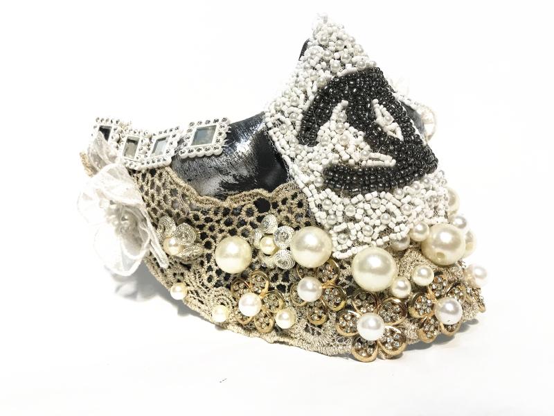 Skull Punk Rivets Performance Mask Halloween | Magic Stories