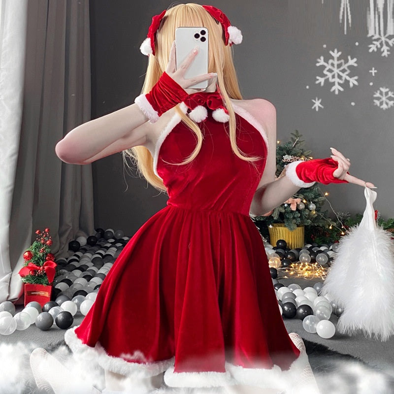 Christmas Women Dress Lady Santa Claus | Magic Stories