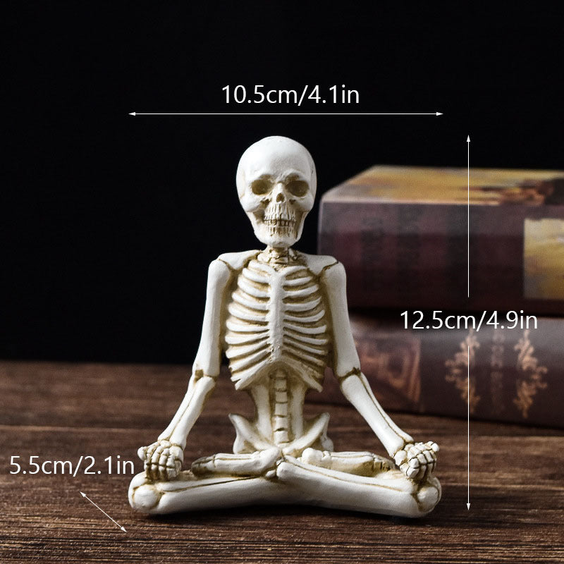 Halloween Horror Desktop Decoration — back view