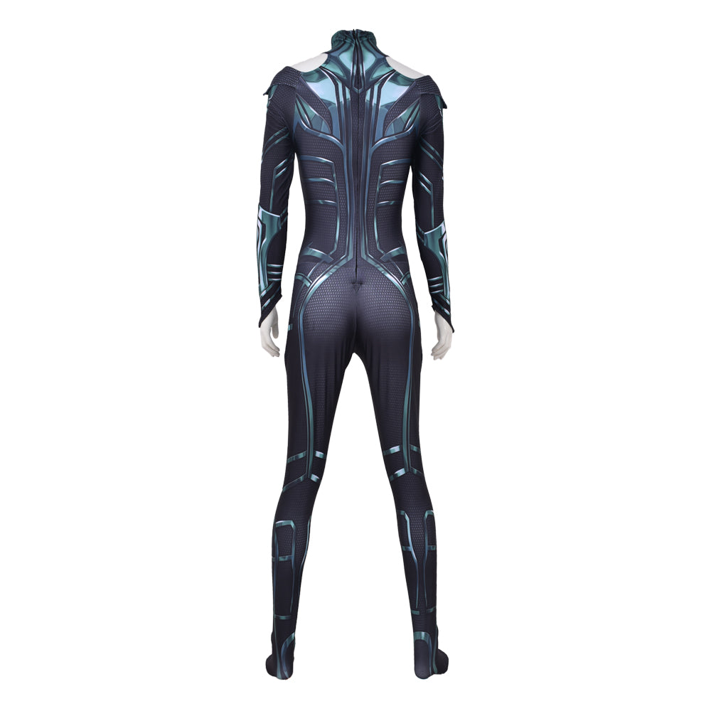 Zip Bodysuit Hela Cosplay Outfit — side view