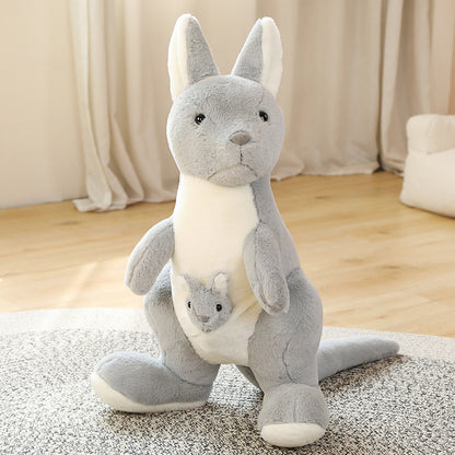 Kangaroo Plush Mother And Child Plush Toy | Magic Stories