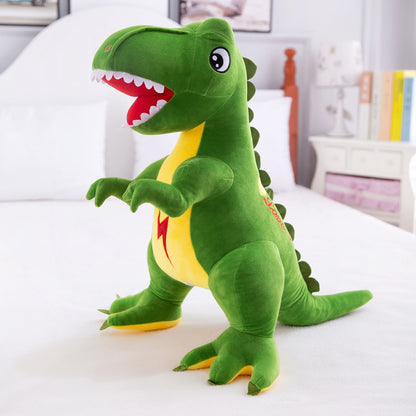 Plush Toy Dinosaur Doll Cartoon — back view