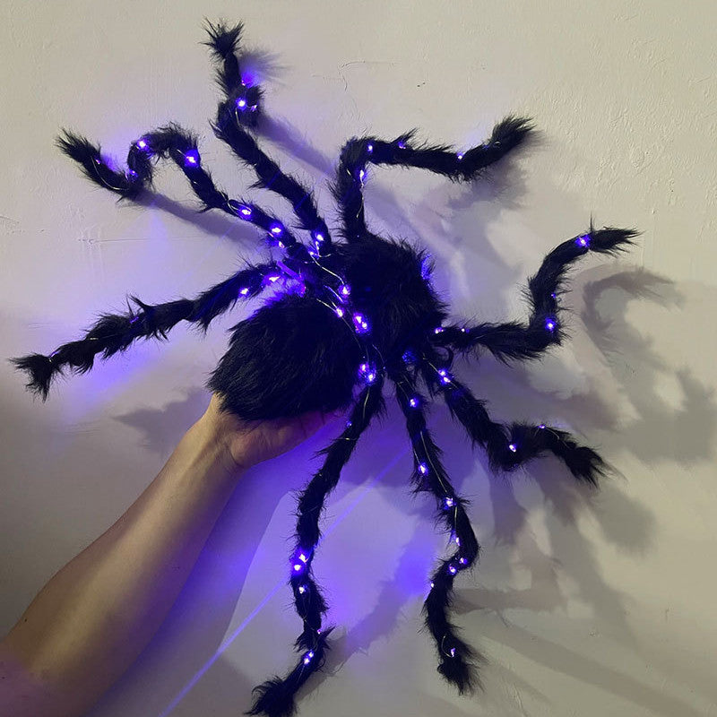 New Halloween Glowing Plush Spider | Magic Stories