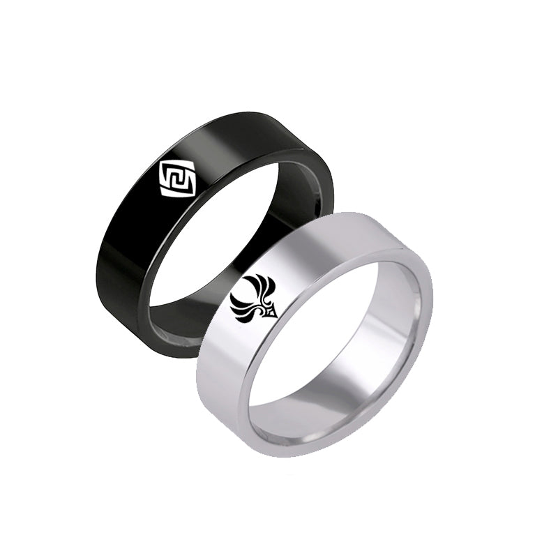 Genshin Impact Stainless Steel Ring Eye | Magic Stories