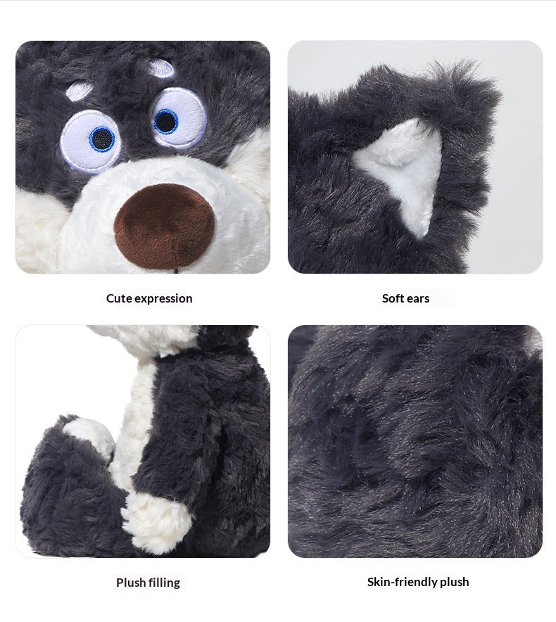 Gray Wolf Plush Toy Adorably Goofy Little | Magic Stories
