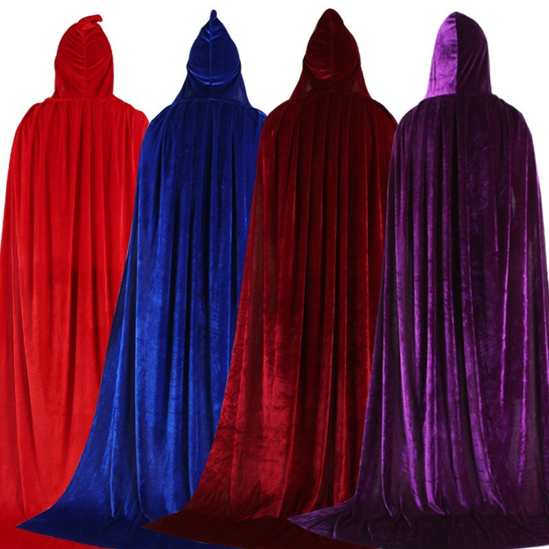 Golden Velvet Wizard Witch Prince Cloak | Magic Stories