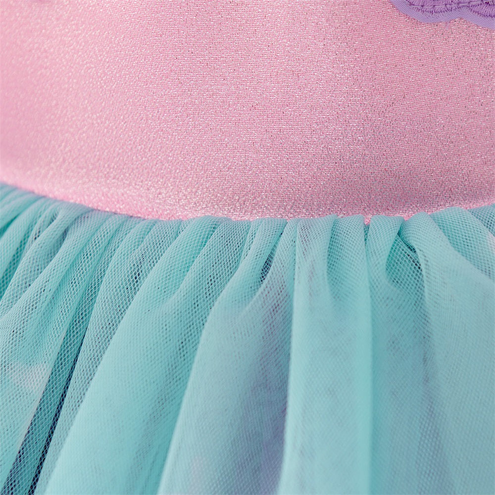 Mermaid Costume Girls' Double Layer Gauzy | Magic Stories
