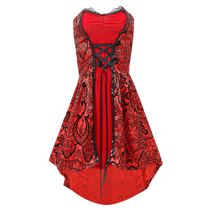 Halloween Jacquard Cloak Little Red Riding | Magic Stories