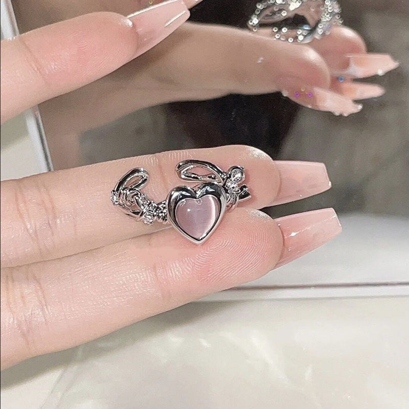Cosplay Starry Flower Blue Zircon Ring Anime | Magic Stories