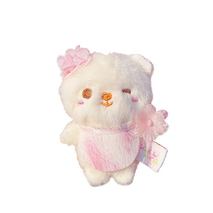 Cute Cherry Blossom Kitten Plush Storage | Magic Stories