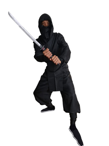 Japanese samurai cosplay Halloween costume — detail