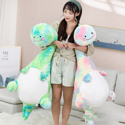 Dinosaur Plush 3-Pack — Green 130cm Plush, Green 60cm Doll & Tyrannosaurus Plush
