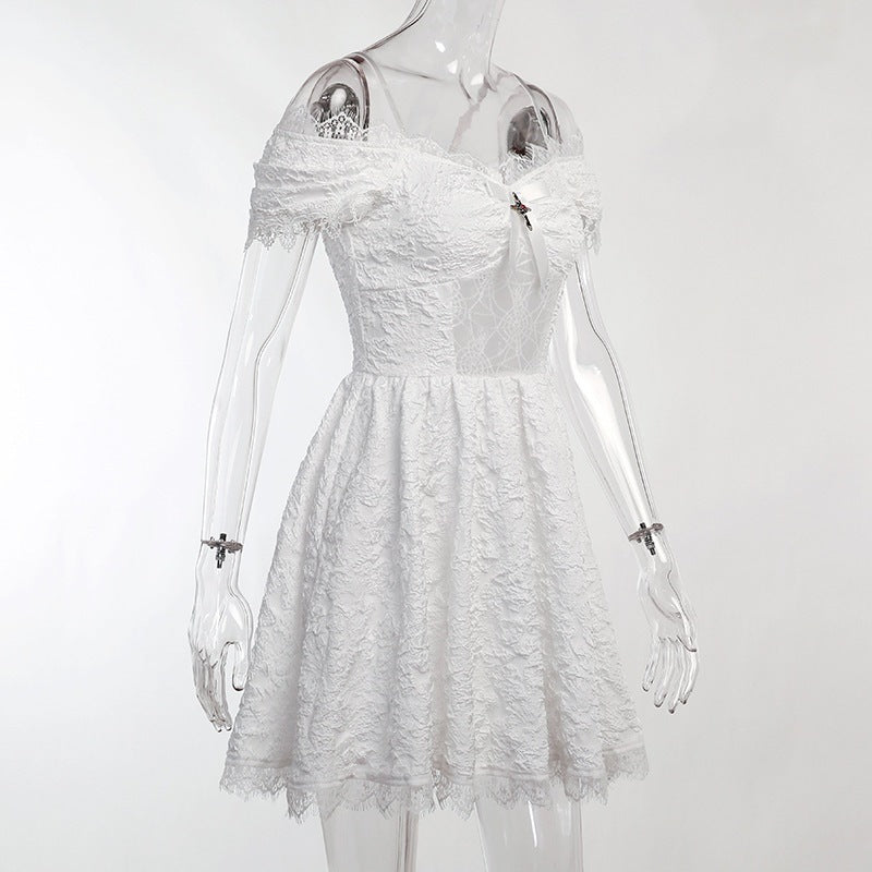 Dark Halloween Gothic Short Dress | Magic Stories