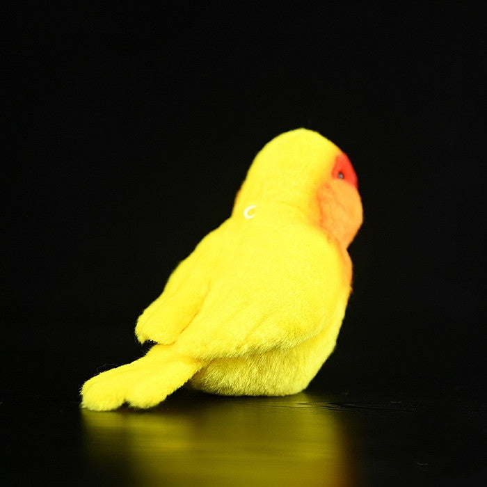 Yellow Peach Peony Parrot Doll Simulation | Magic Stories