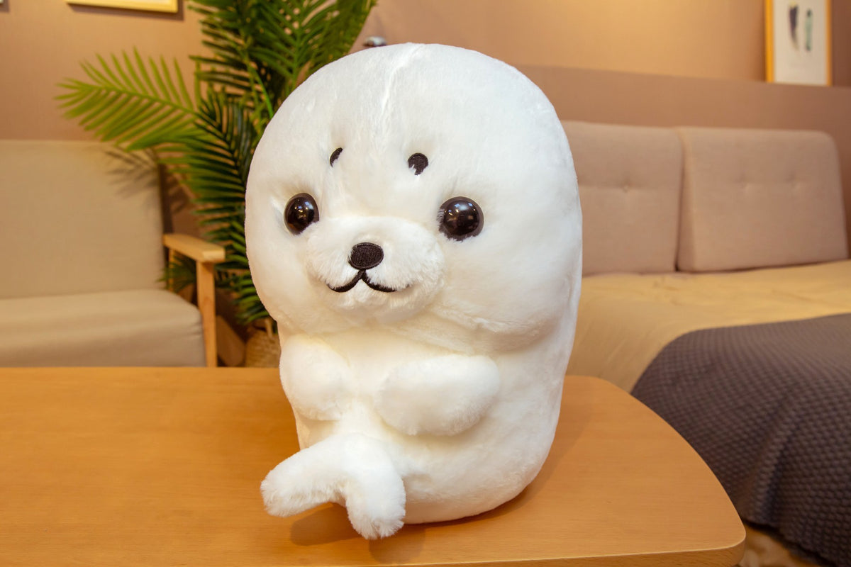 Cute sitting seal plush toy | Magic Stories