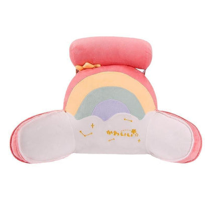 Office Rainbow Waist Pillow Plush Toy | Magic Stories