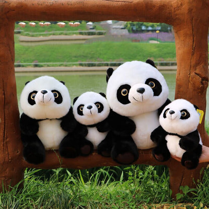 Cat base plush toy simulation panda doll | Magic Stories
