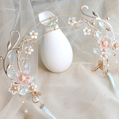 Virgin Halo Hair Crown Hanfu Headdress | Magic Stories