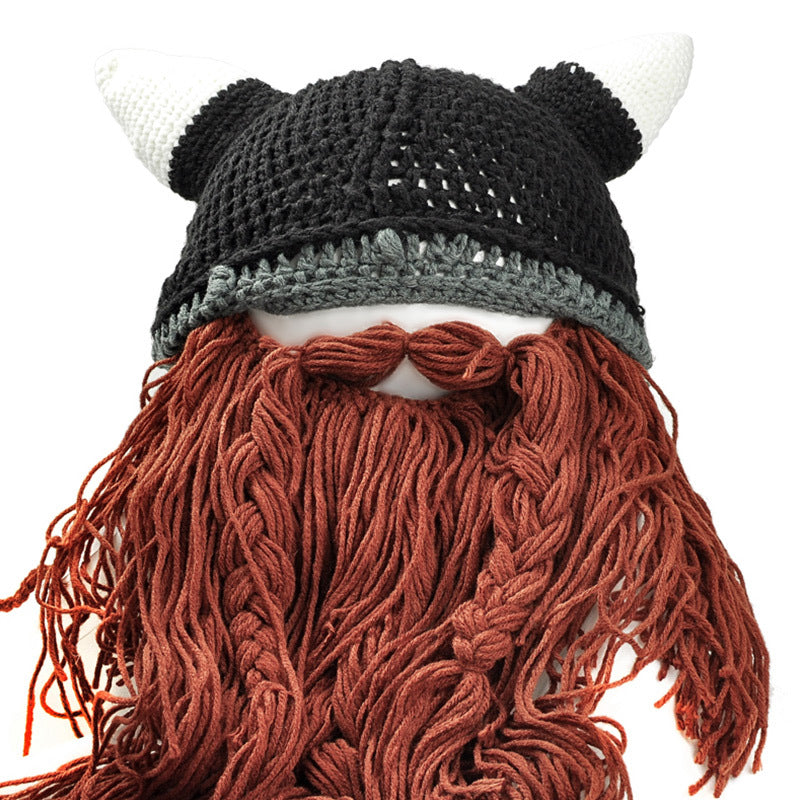 Halloween handmade hat with wig and horns | Magic Stories