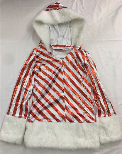 Color striped snowman costume uniform | Magic Stories