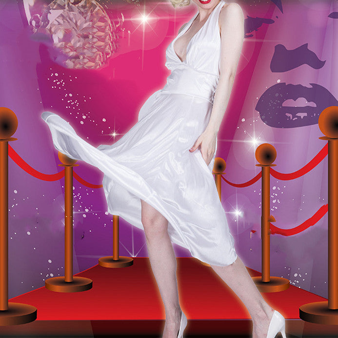 Halloween Ladies Dress Costume Costume — back view