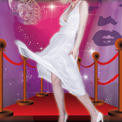 Halloween Ladies Dress Costume Costume — back view