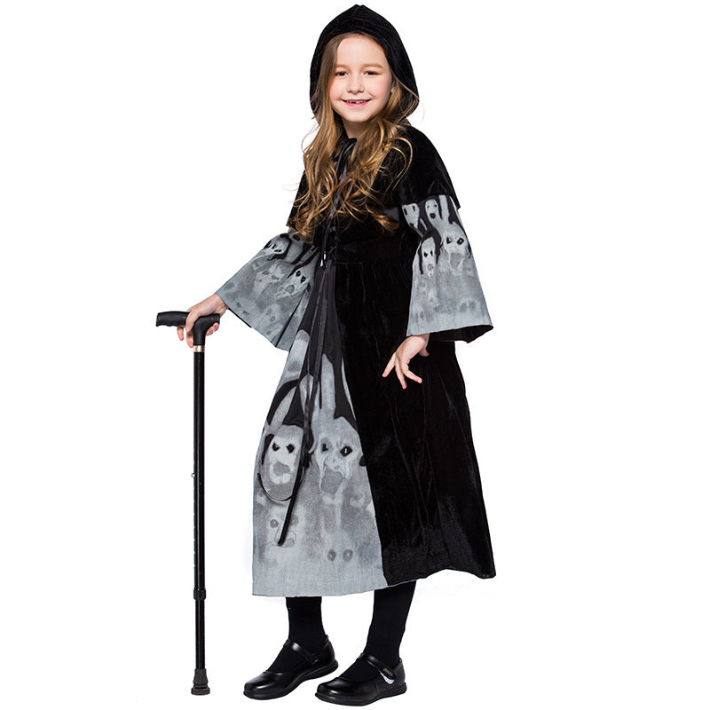 Halloween Children Skeleton Ghost Costume — packaging