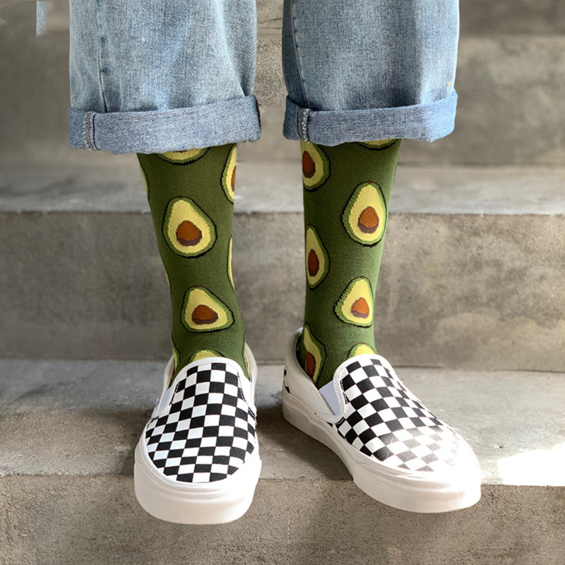 Cute Cotton Socks Women's Mid-tube Color | Magic Stories
