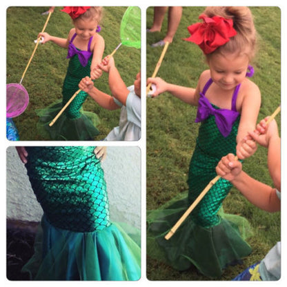 Mermaid costume child — detail